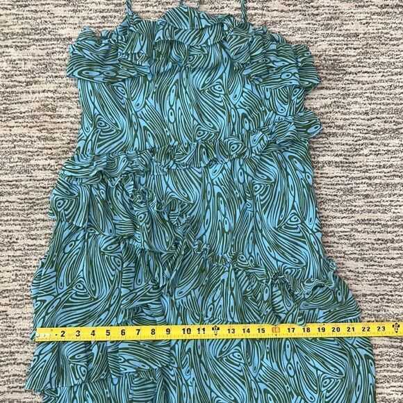 NWT Cinq A Sept Rayner Ruffle Trimmed MIDI Dress Size 2 - Picture 10 of 16